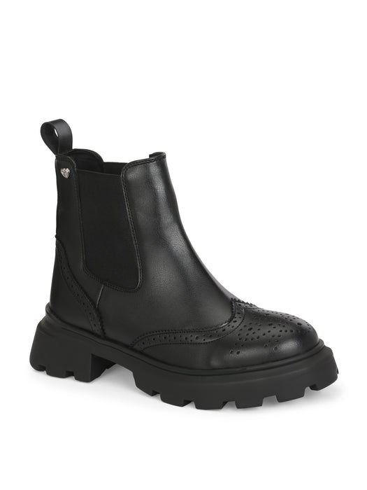 Theresa Women's Chelsea Brogue Boots