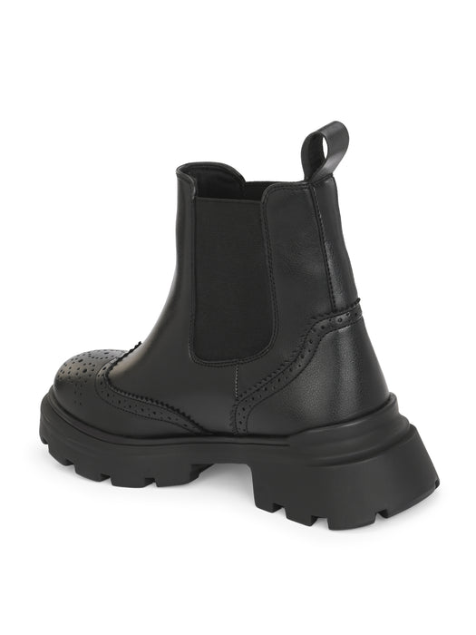 Theresa Women's Chelsea Brogue Boots