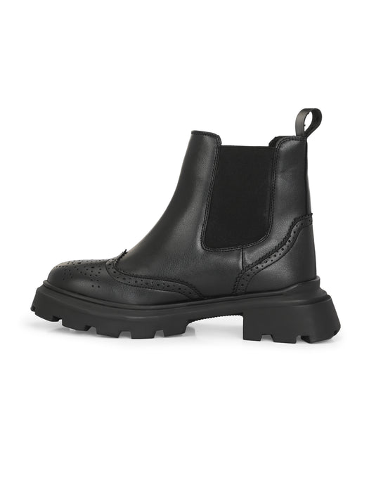 Theresa Women's Chelsea Brogue Boots