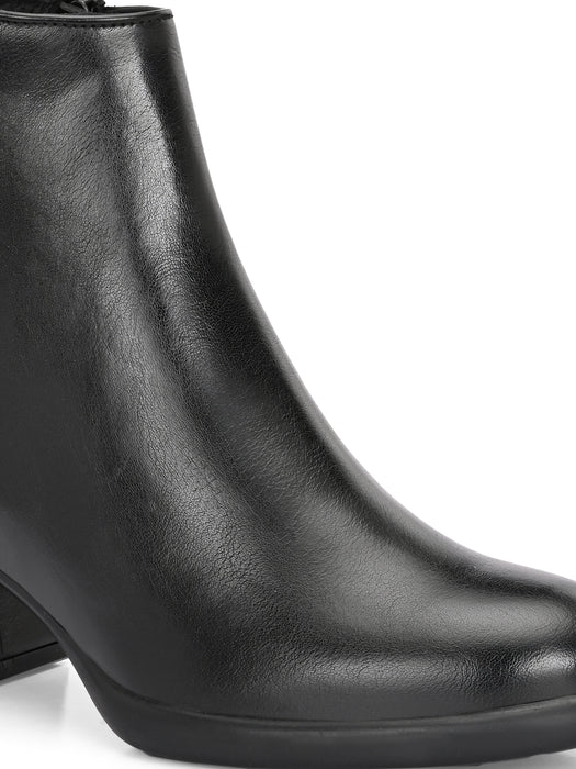 Daffy Mid Heel Ankle Boot