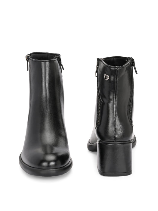Daffy Mid Heel Ankle Boot