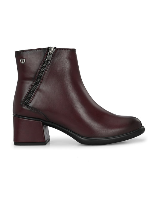 Daffy Mid Heel Ankle Boot