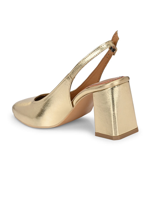 Dove Sling Back Heel Sandals