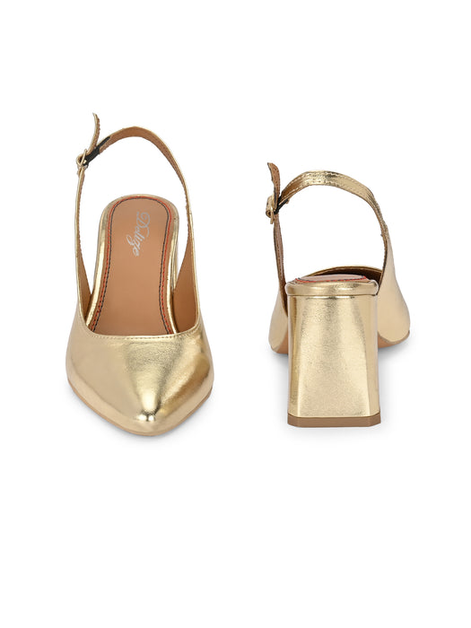 Dove Sling Back Heel Sandals