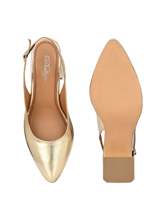 Dove Sling Back Heel Sandals