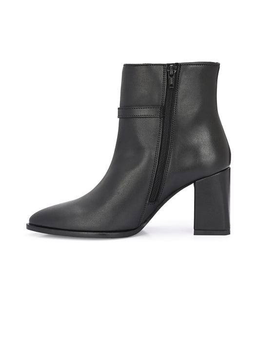 Dove Ankle boot with strap detail
