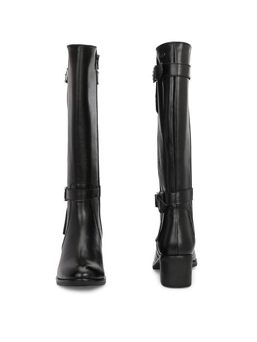 Sydney Long Boots with buckle detail