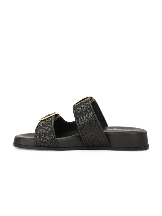 Caitlin woven leather Slides