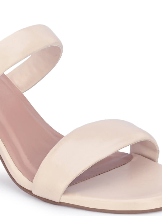 Cora Double Strap Heels