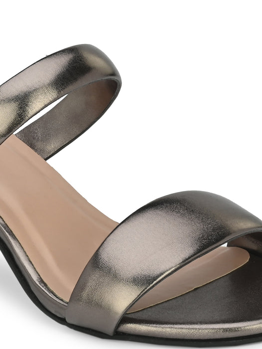 Cora Double Strap Heels