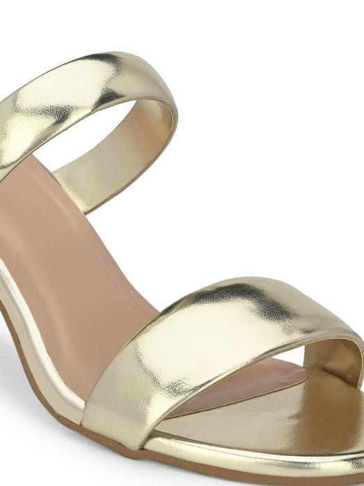 Cora Double Strap Heels
