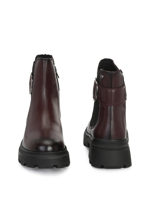 Theresa Ankle Chelsea Boots with buckle detail
