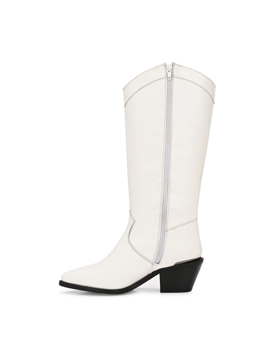 Susannah Long Boots with metal detail