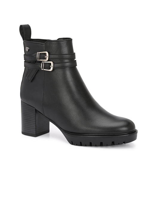 Ashley Ankle Boots with double buckle straps