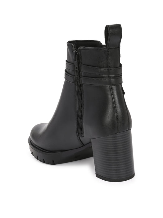 Ashley Ankle Boots with double buckle straps