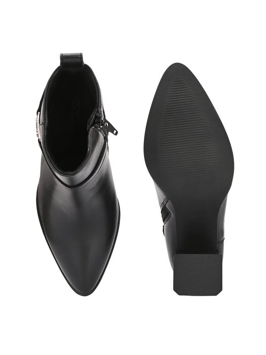 Dove Ankle Boot with ornament detail