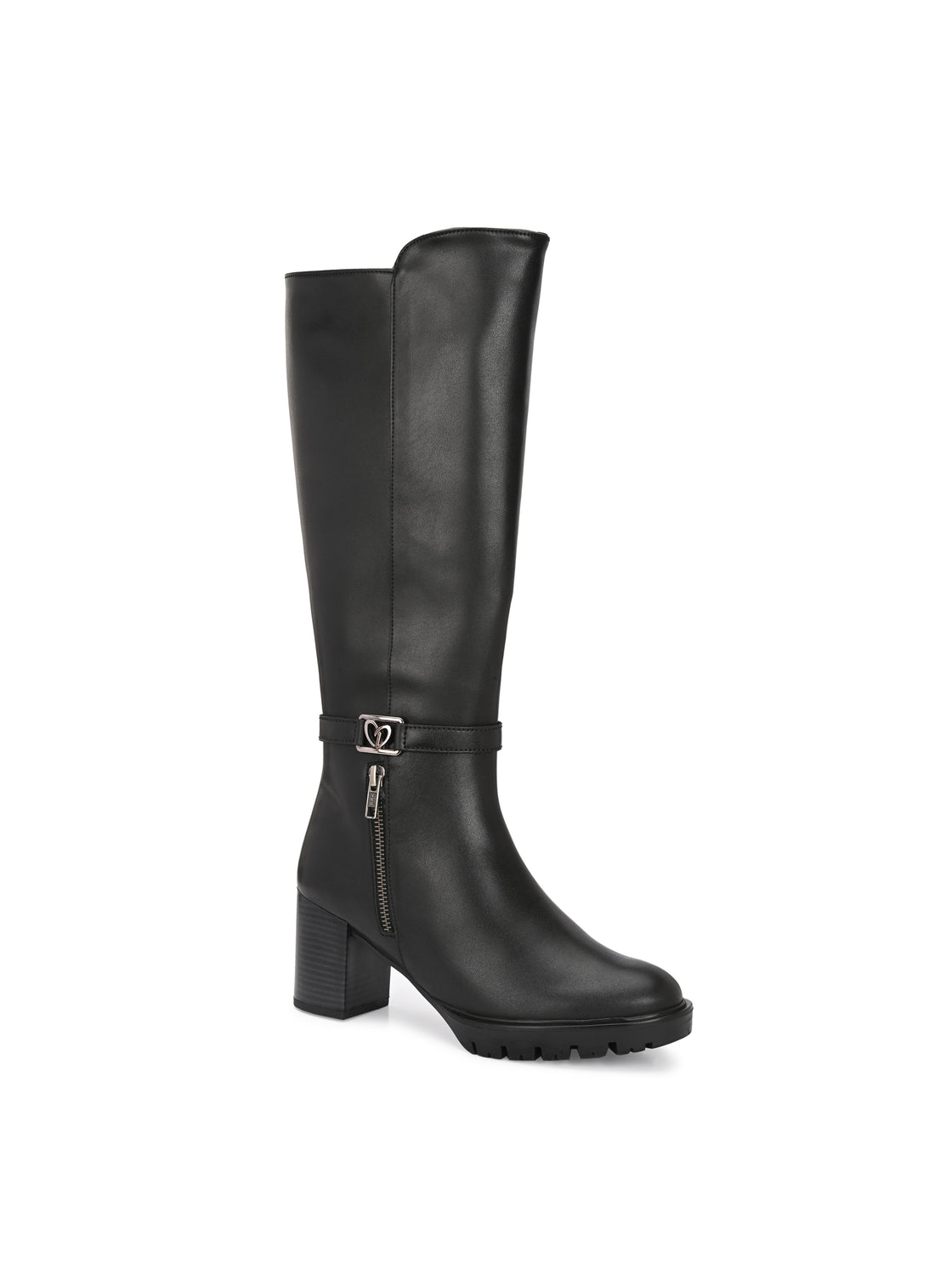 Ashley Long Boots with accessory detail