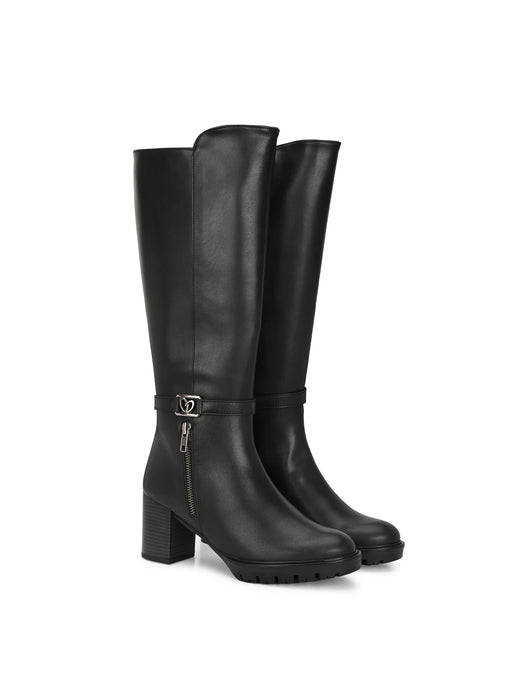 Ashley Long Boots with accessory detail