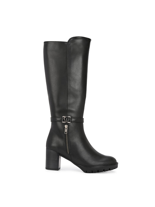 Ashley Long Boots with accessory detail