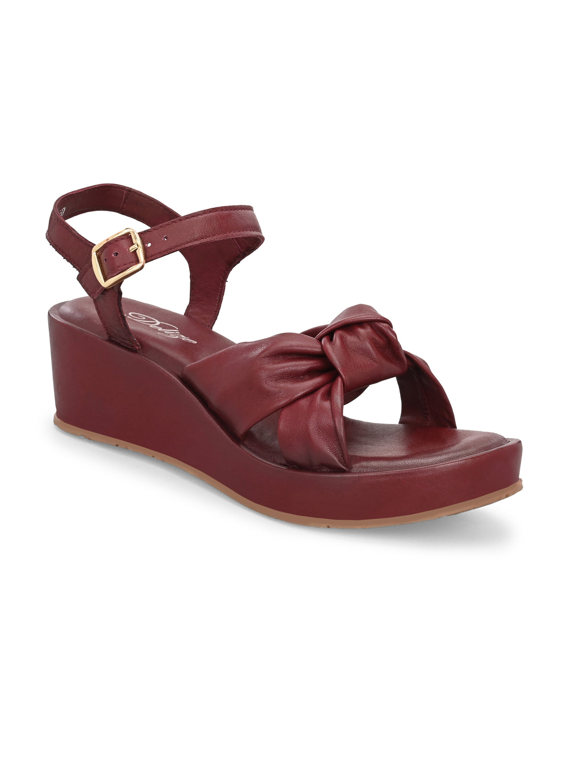 Camilla Knotted Wedge Sandals