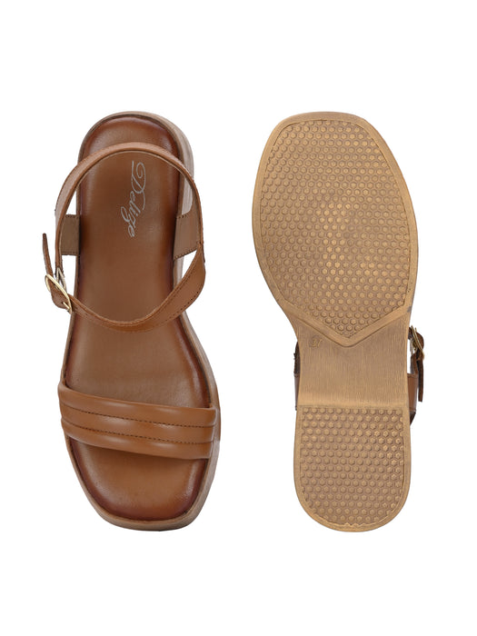 Naomi Women's Cushioned Strap Sandals