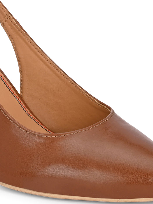 Dove Sling Back Heel Sandals
