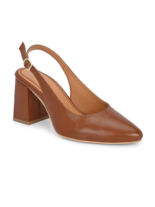 Dove Sling Back Heel Sandals