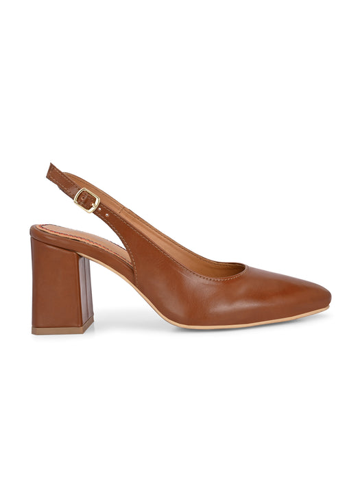 Dove Sling Back Heel Sandals