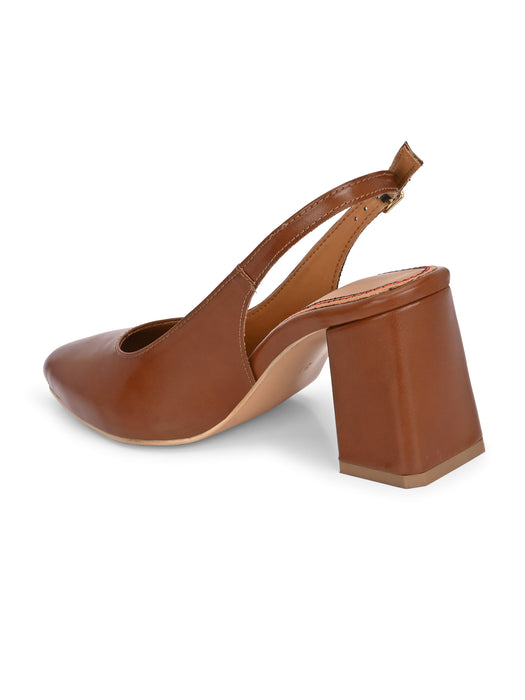 Dove Sling Back Heel Sandals