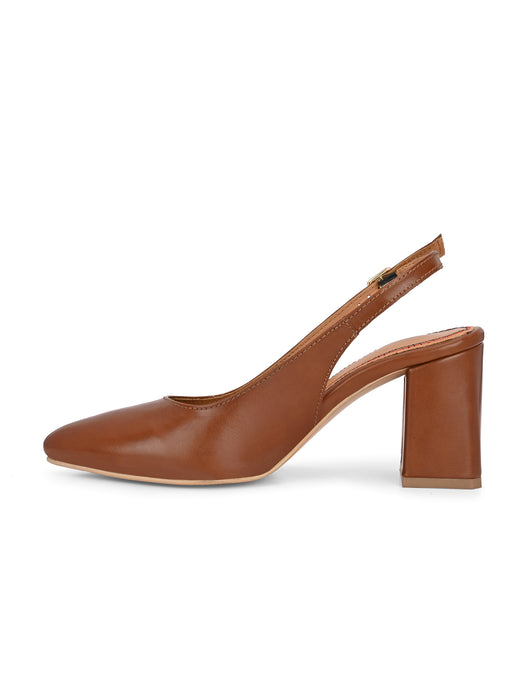 Dove Sling Back Heel Sandals