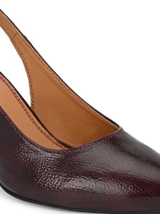 Dove Sling Back Heel Sandals