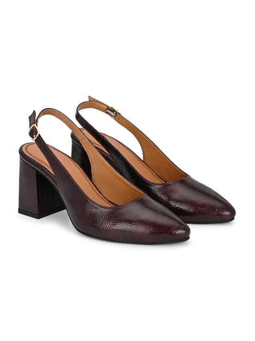 Dove Sling Back Heel Sandals