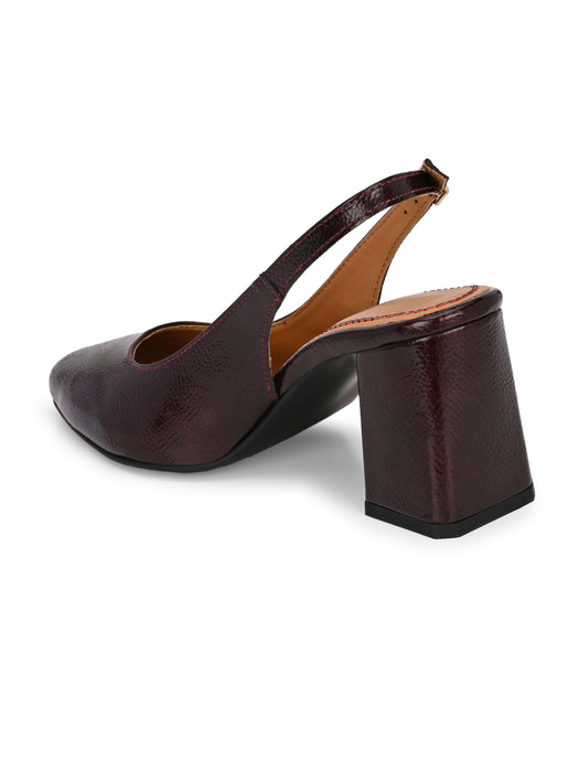 Dove Sling Back Heel Sandals