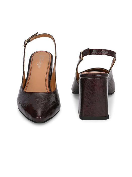 Dove Sling Back Heel Sandals
