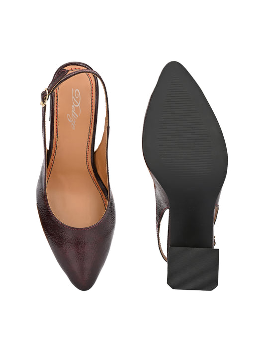 Dove Sling Back Heel Sandals