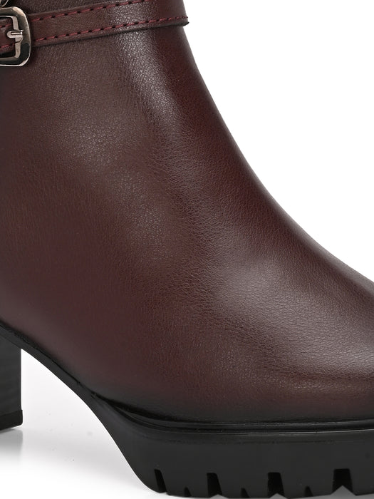 Ashley Ankle Boots with double buckle straps