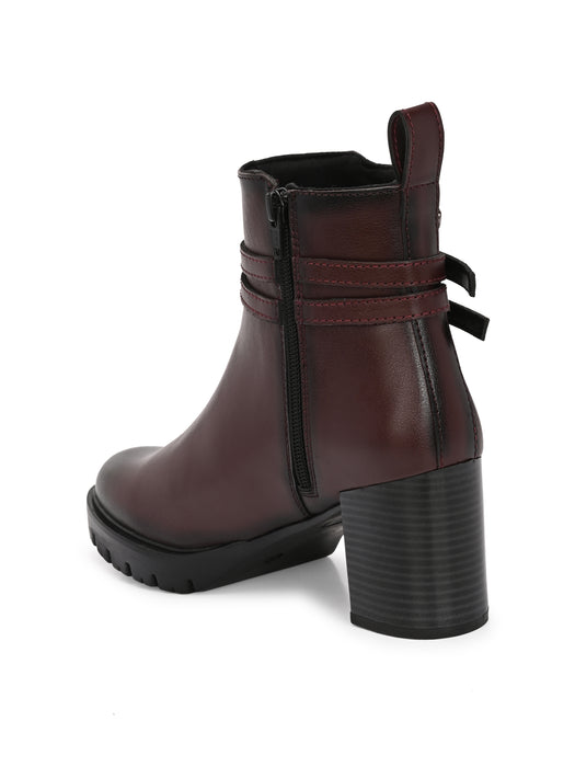 Ashley Ankle Boots with double buckle straps