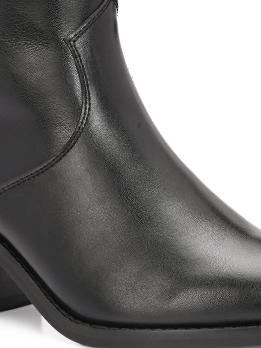 Susannah Women's Western Long Boots with metal ankle detail