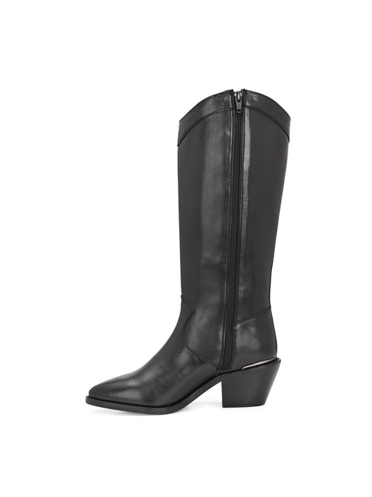 Susannah Women's Western Long Boots with metal ankle detail