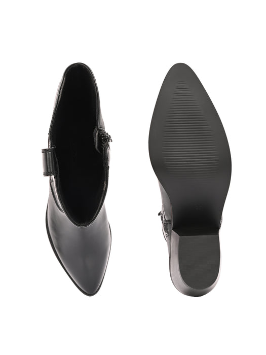 Susannah Women's Western Long Boots with metal ankle detail