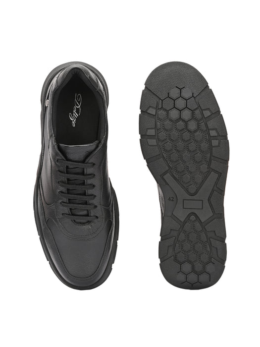 Dawson Mens Leather Sneakers