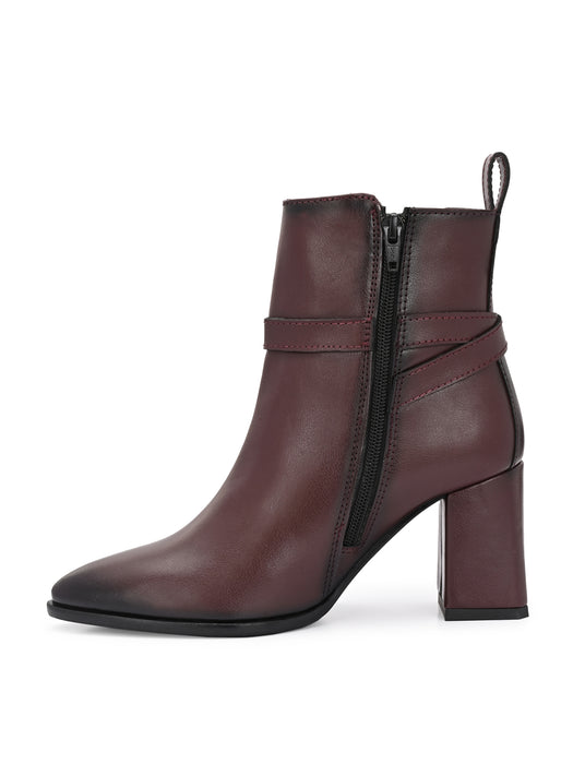 Dove Ankle Boot with ornament detail