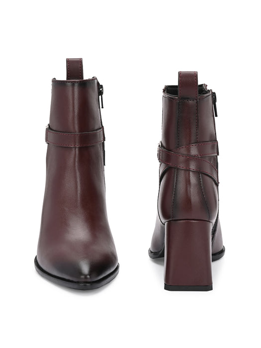 Dove Ankle Boot with ornament detail