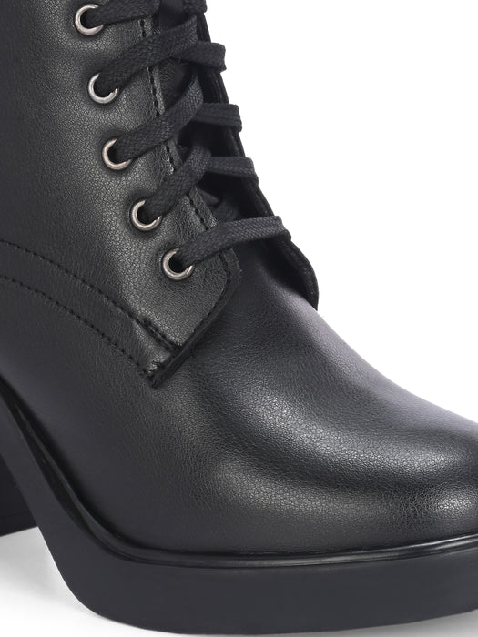 Indy Women High Heel Ankle Derby Boots