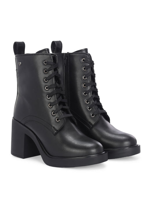Indy Women High Heel Ankle Derby Boots
