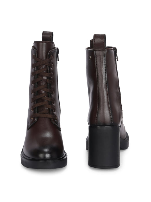 Indy Women High Heel Ankle Derby Boots