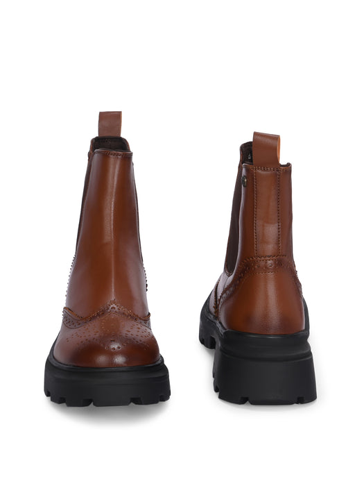 Theresa Women's Chelsea Brogue Boots