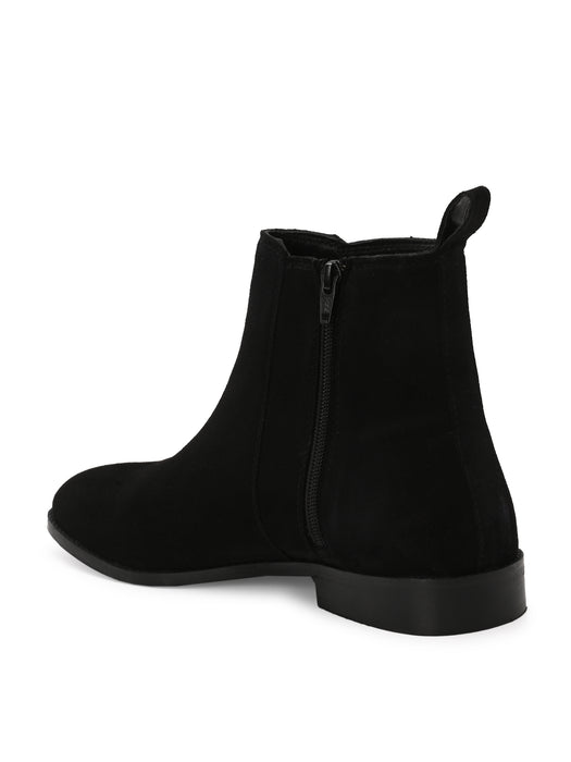 Tony Men's Suede Leather Chelsea Boots