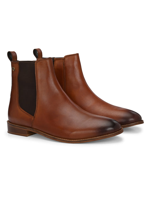 Tony Men's Leather Chelsea Boots