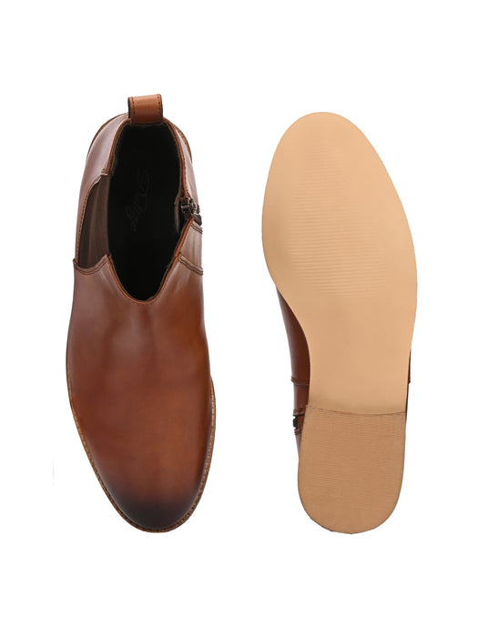 Tony Men's Leather Chelsea Boots